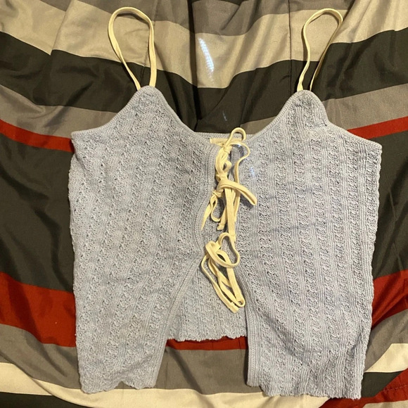 Urban Outfitters Tie Knit Top - Picture 1 of 2
